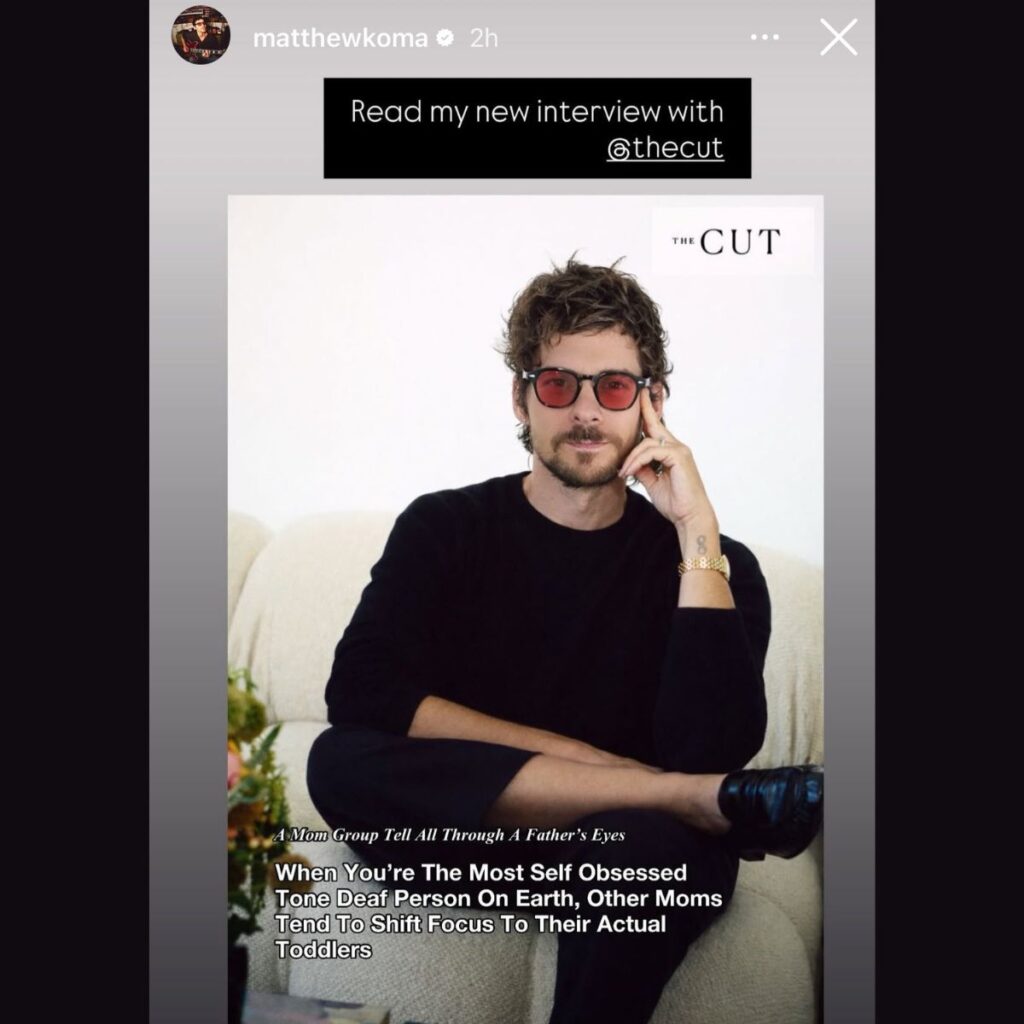 Matthew Koma defiende a Hilary Duff de acusaciones de Ashley Tisdale y el group mom