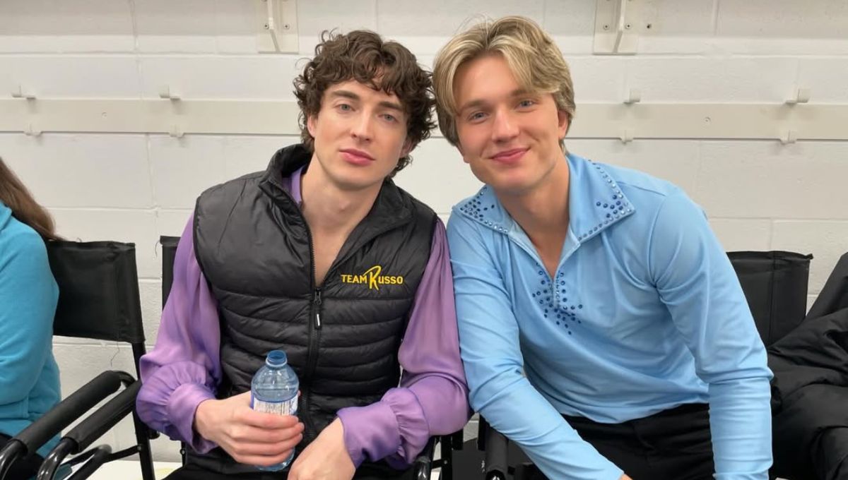 Mejores fotos de Cale Ambrozic de Bailando sobre hielo