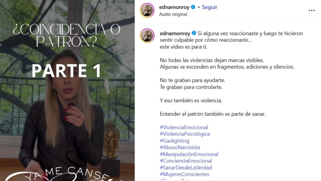 Juan Diego Covarrubias responde a acusaciones de agresión de Edna Monroy