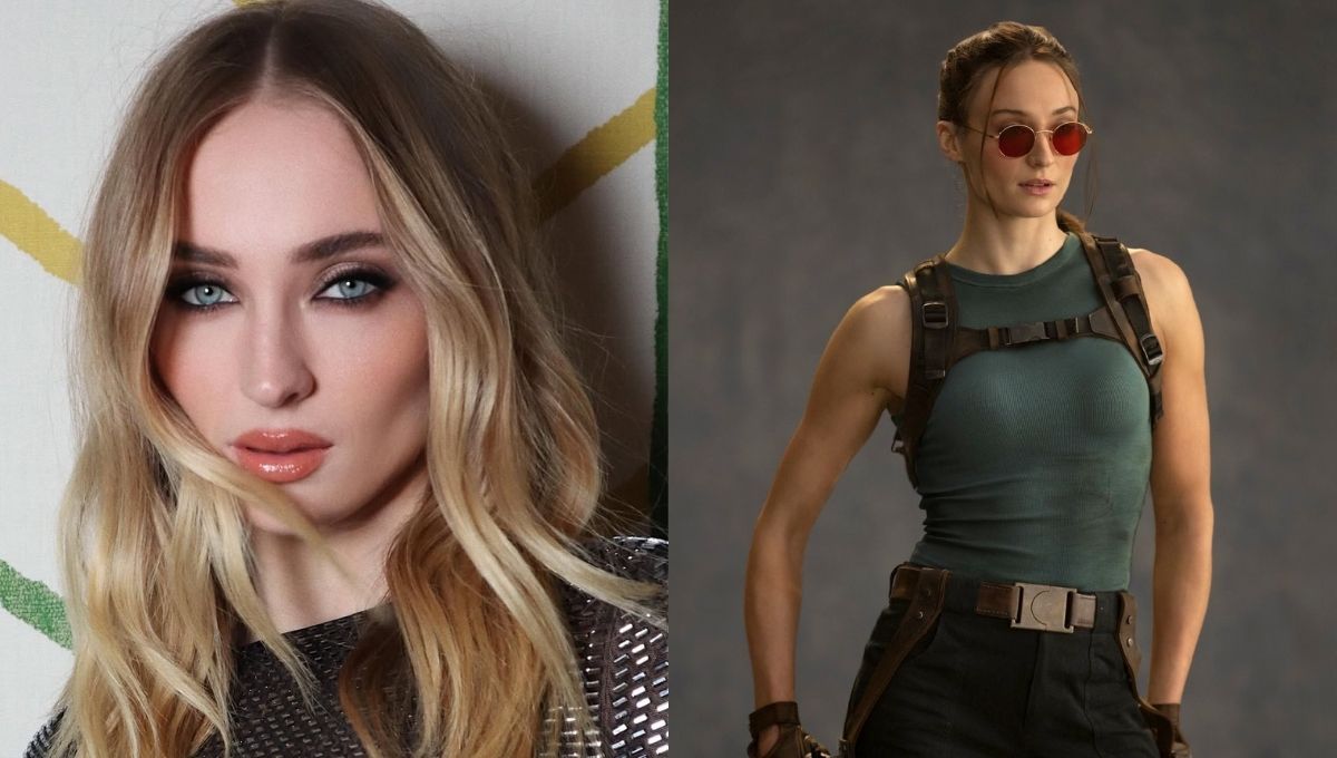 Prime Video revela foto de Sophie Turner como Lara Croft en serie Tom Raider