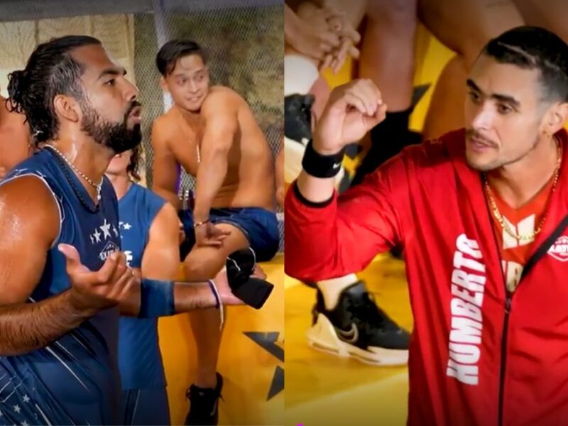 Fuerte pelea entre Leo Benyamin y Humberto en Exatlón México