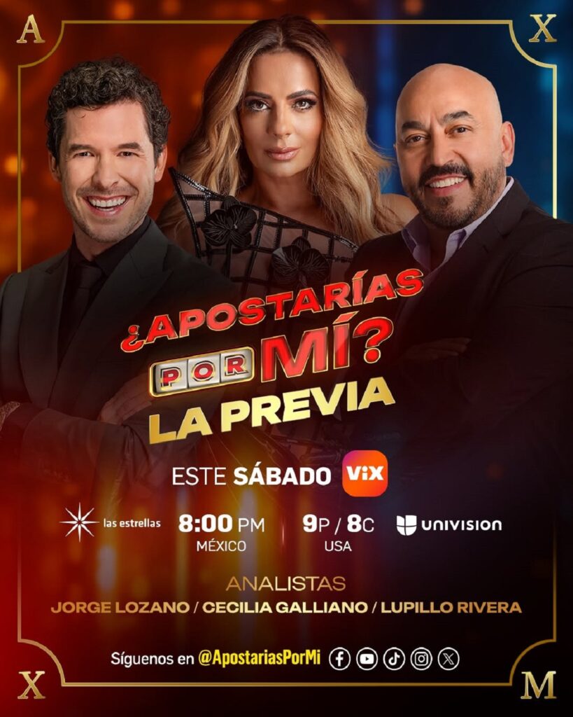 Dónde ver el estreno de ¿Apostarías por mí?