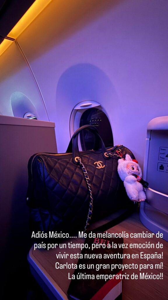 Belinda se muda a España en 2026