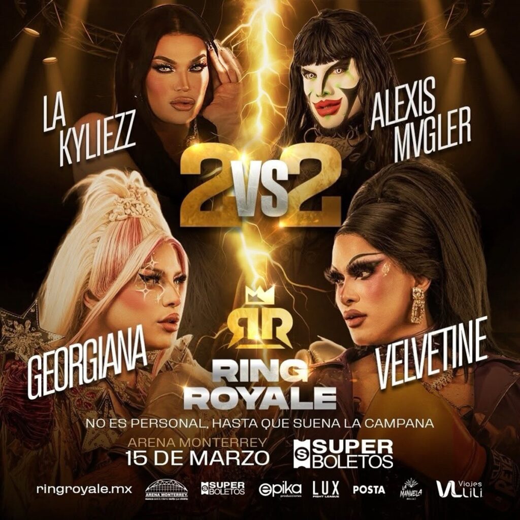 Carlos Trejo vs Alfredo Adame en el Ring Royale pelea