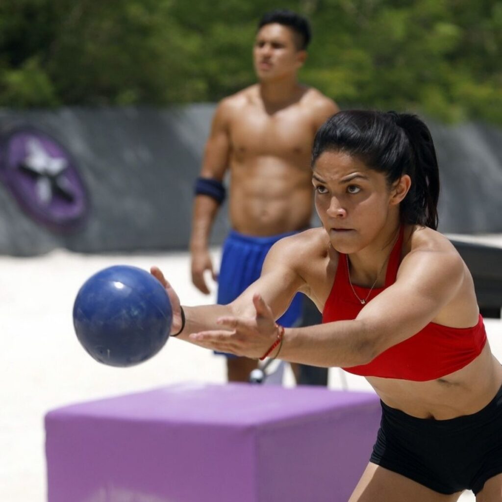 deportistas rojas de exatlon que estuvieron en juegos olimpicos