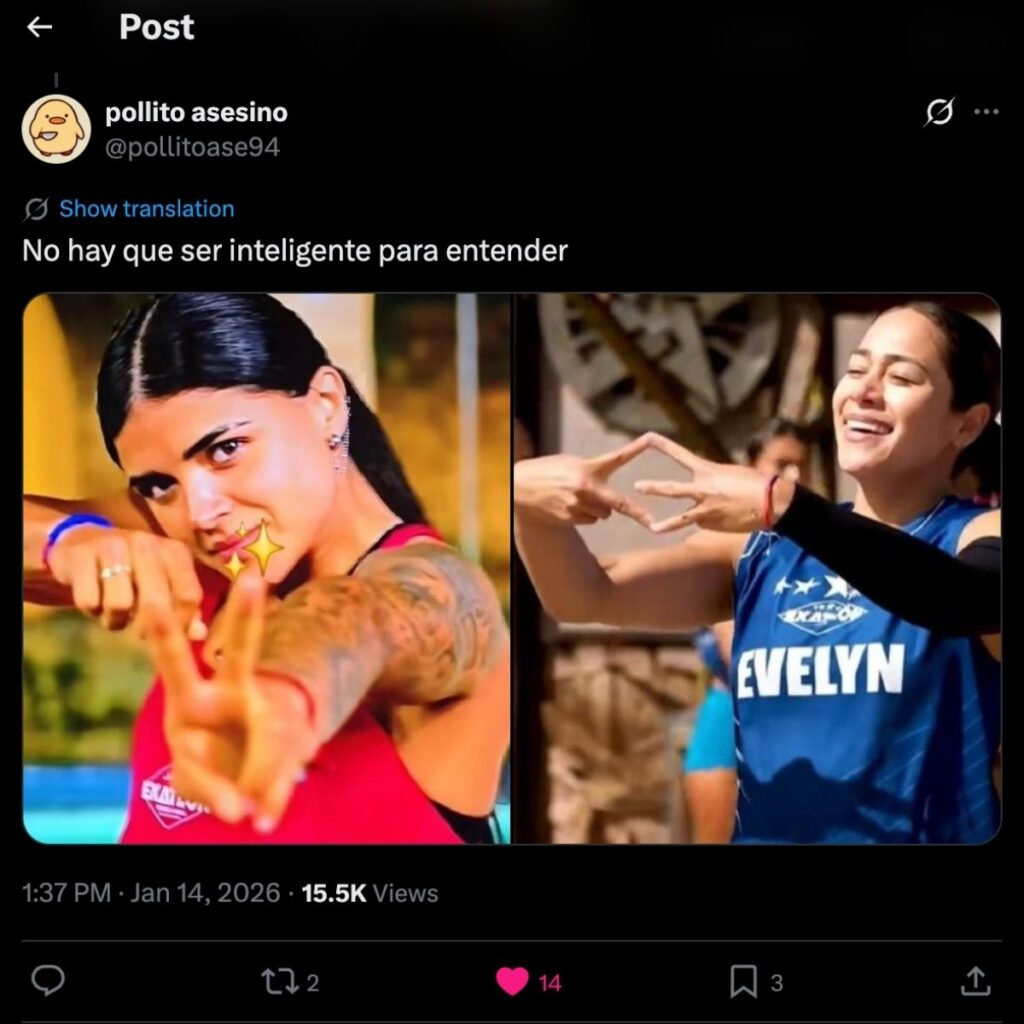 evelyn habla del romance con viviana michel y sus festejos en exatlon