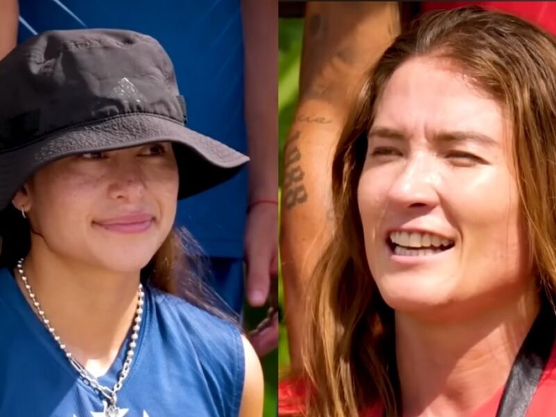 fans de exatlon mexico capturan reconciliacion de evelyn y mati