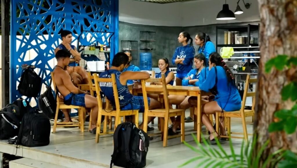 por que los azules hicieron ley de hielo a los rojos en exatlon mexico