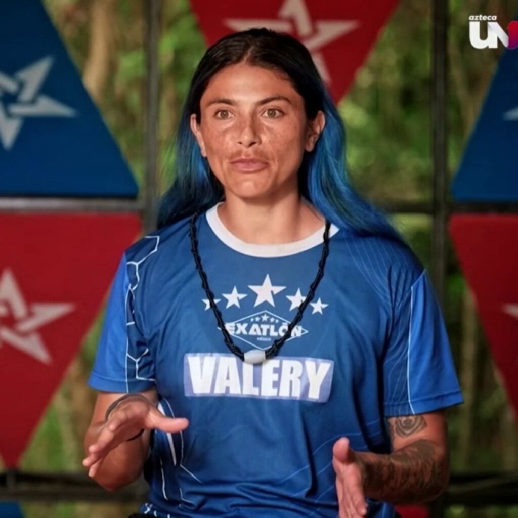 valery habla de pleitos en el equipo azul de exatlon mexico