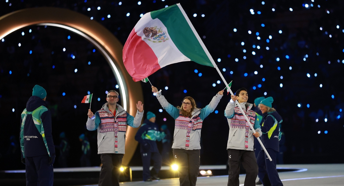 Los atletas mexicanos que participan en los Juegos Olímpicos de Invierno