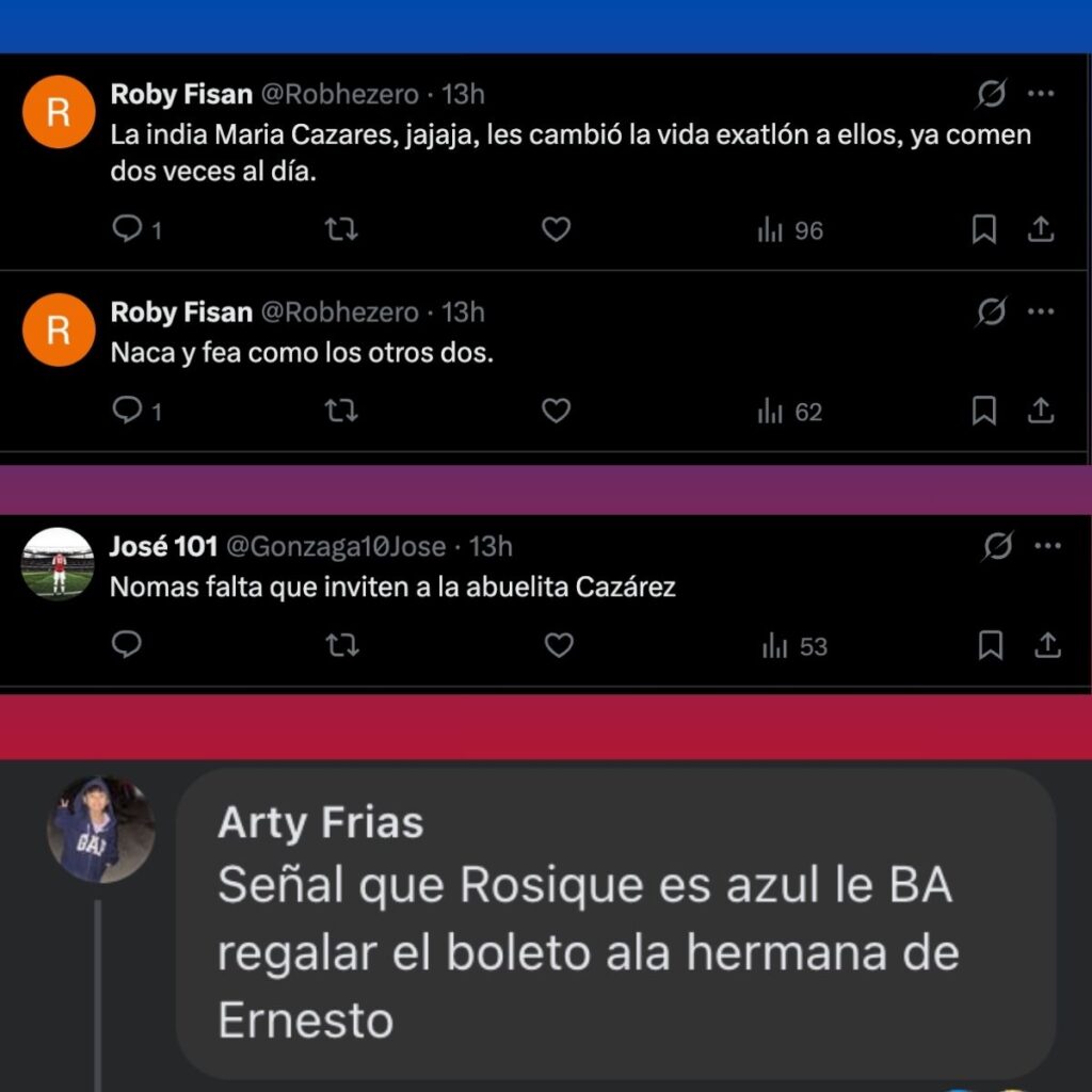 critican a la hermana de aristeo cazares por estar en el draft femenil de exatlon mexico