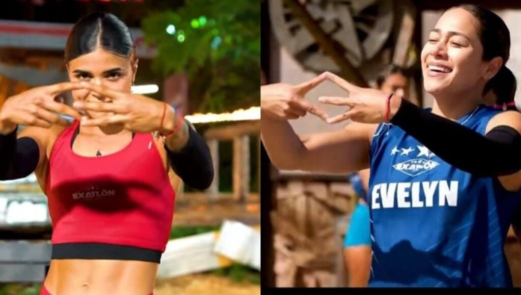 evelyn y viviana romance en exatlon