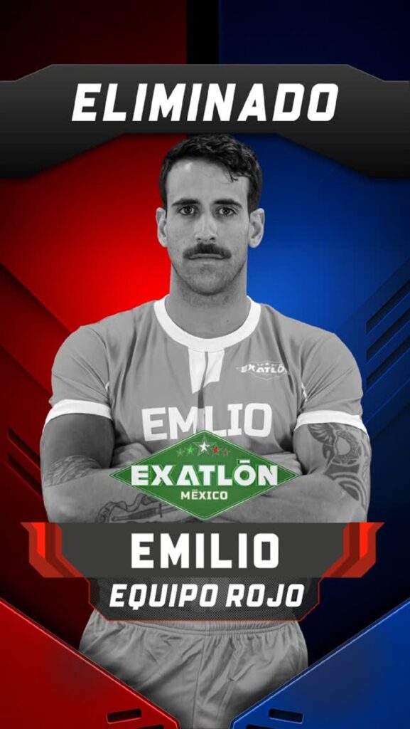 Emilio explota tras su eliminación de Exatlón México