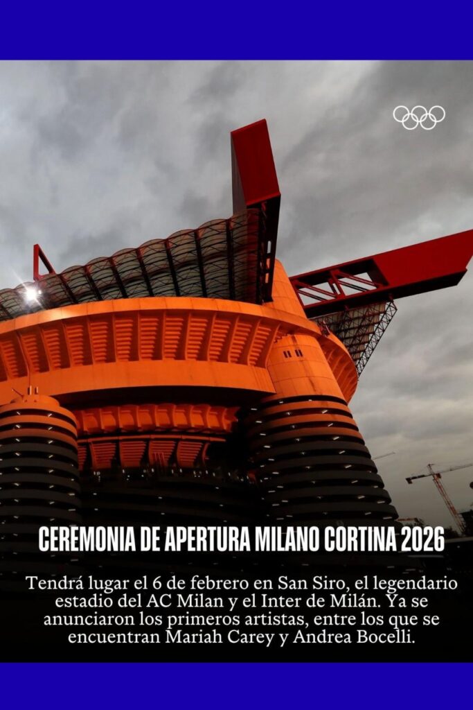 inauguracion milano cortina 2026 en vivo