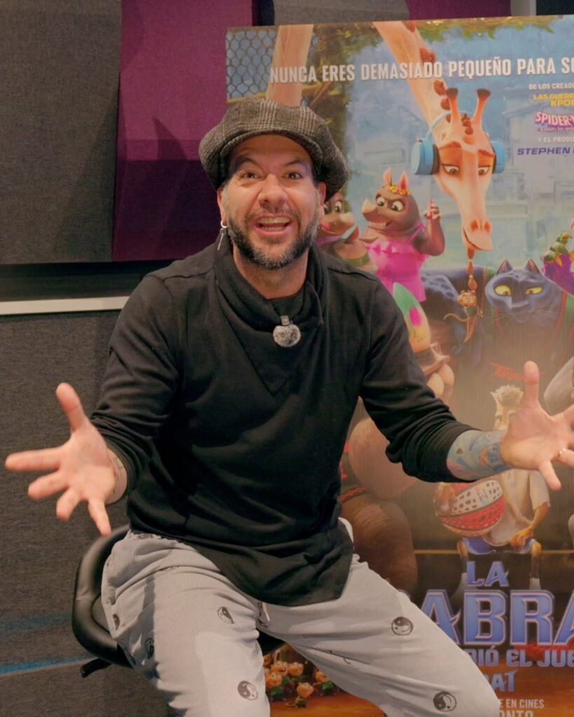 actores de voz en de La cabra que cambió el juego GOAT en español