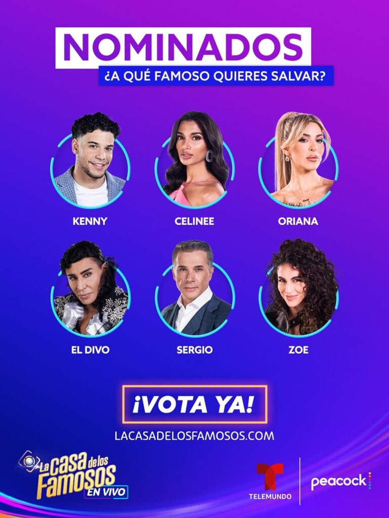 Así van las votaciones de La Casa de los Famosos 2026 hoy 22