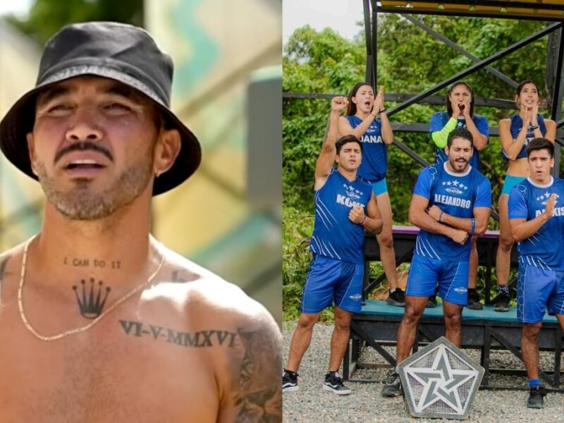 mono cree que koke no es el mas fuerte del equipo azul de exatlon