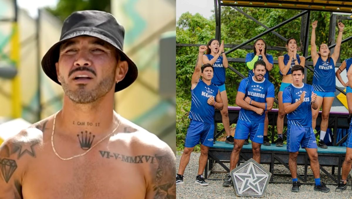 mono cree que koke no es el mas fuerte del equipo azul de exatlon