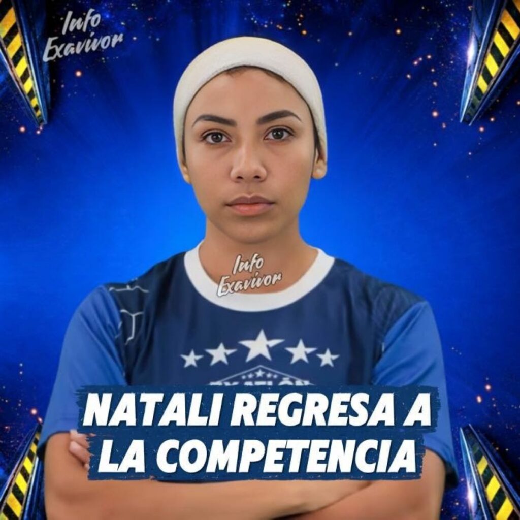 natali regresa a exatlon mexico 2026