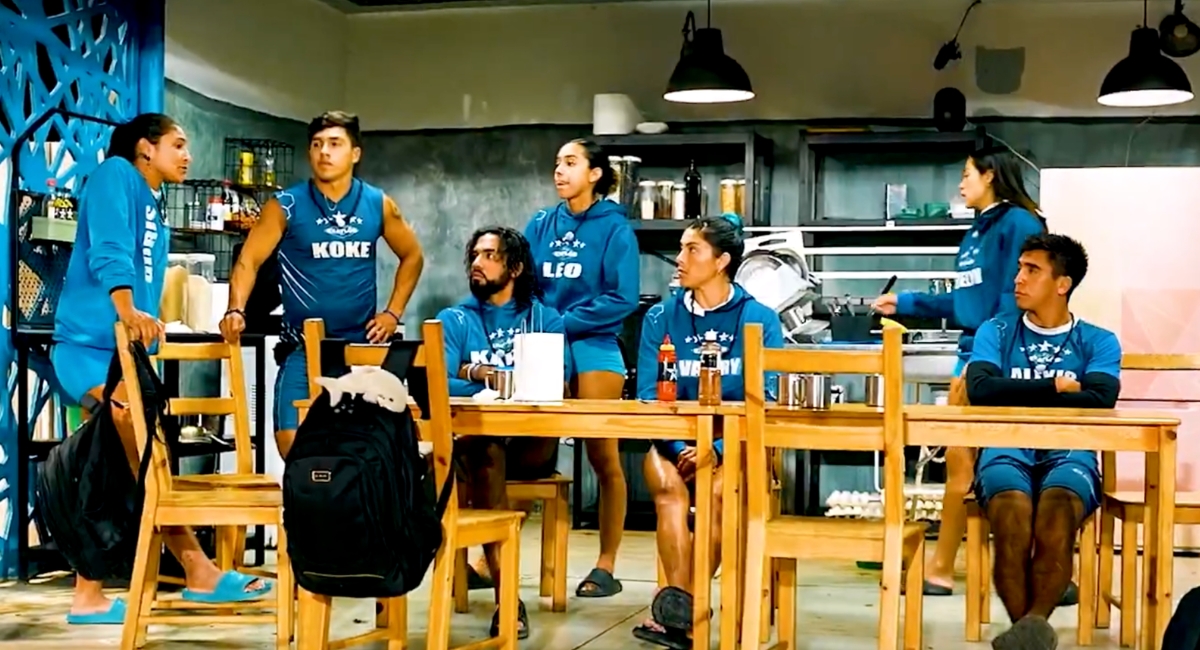 Los azules están en problemas en Exatlón México