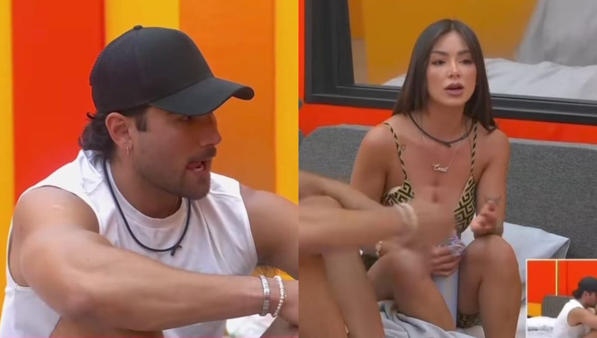 Caeli rompe en llanto tras discusión con Kenzo en La Casa de los Famosos 2026