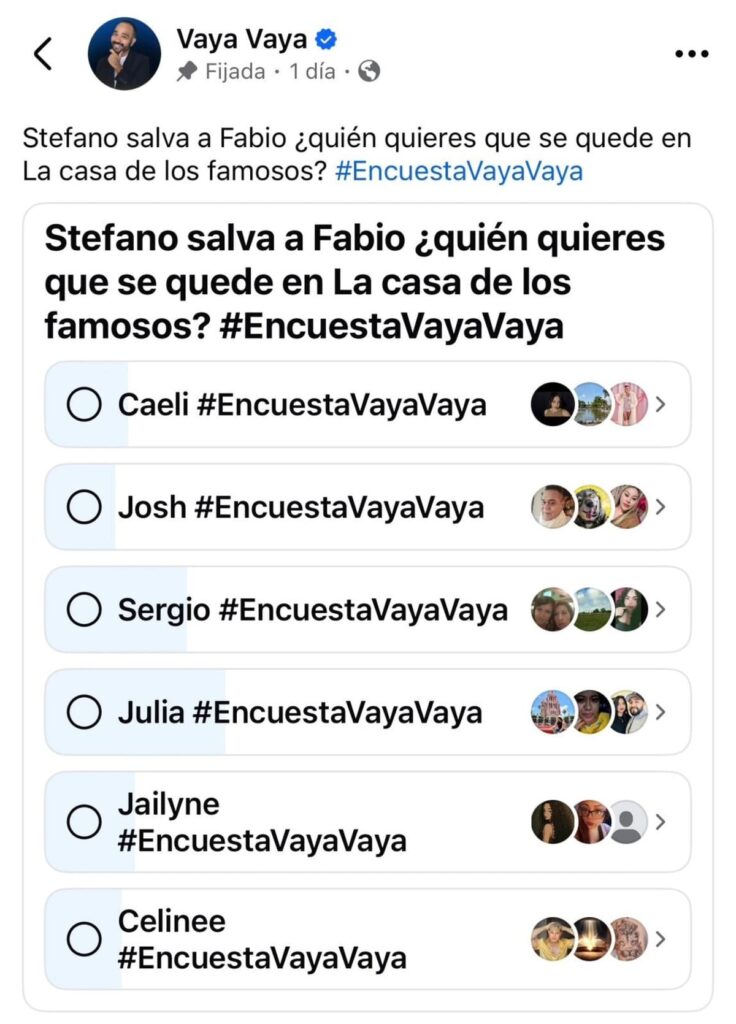 Cómo van las votaciones de La Casa de los Famosos 2026 hoy 8 de marzo 2026