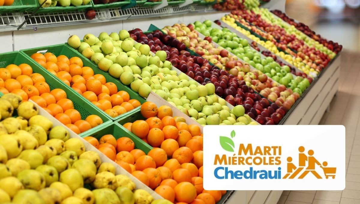 Ofertas en frutas y verduras martimiércoles de Chedraui hoy 3 y 4 de marzo 2026