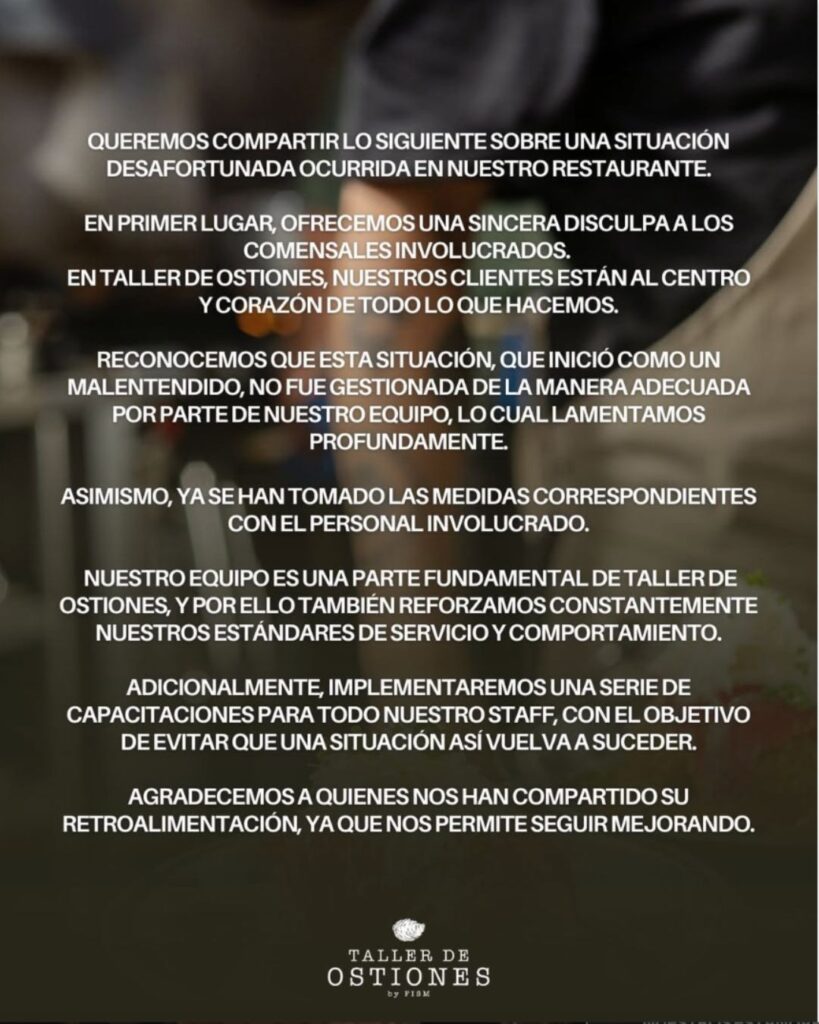 Por esta razón están funando a Lilo de la Vega y a Taller de ostiones video TikTok