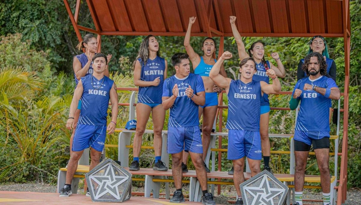 atleta azul de exatlon aparece en serie de hbo max