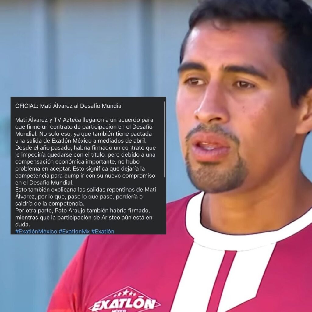 atletas de exatlon mexico a desafio mundial