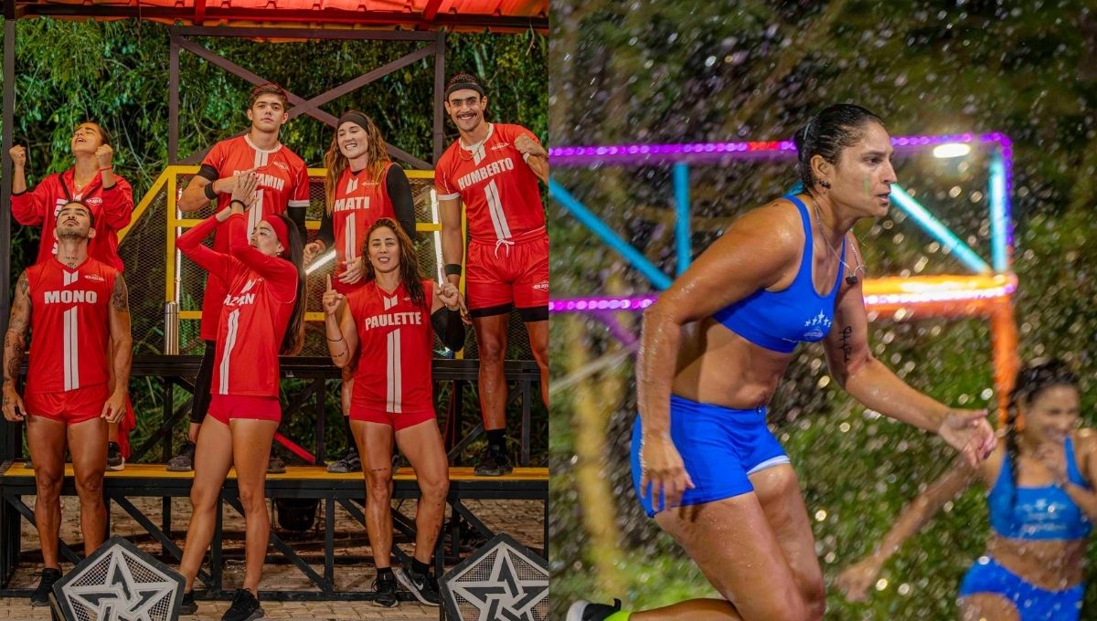 burla de los rojos a doris del moral en exatlon mexico