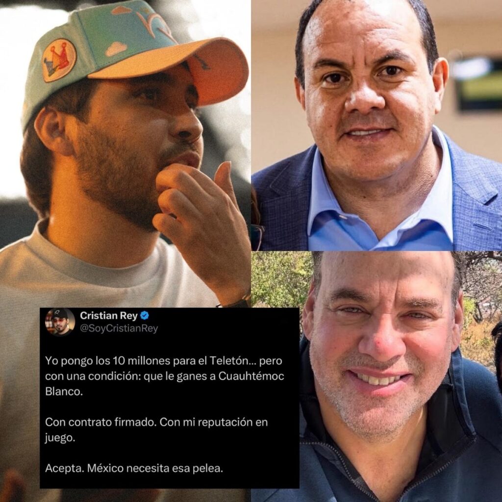 cristian rey 10 millones pelea faitelson cuauhtemoc blanco