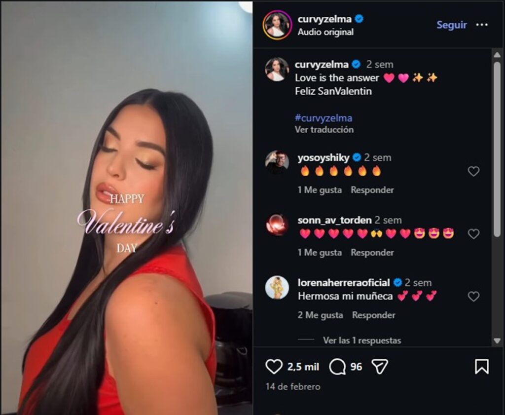 ¿Curvy Zelma tiene novio?