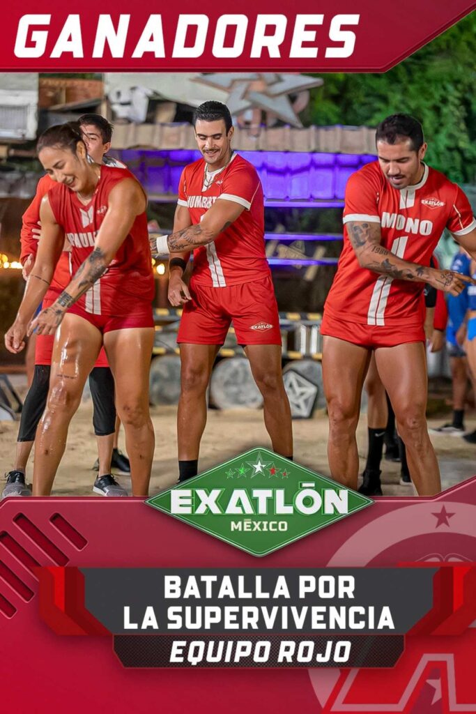 equipo rojo de exatlon saca su prime sin mati alvarez