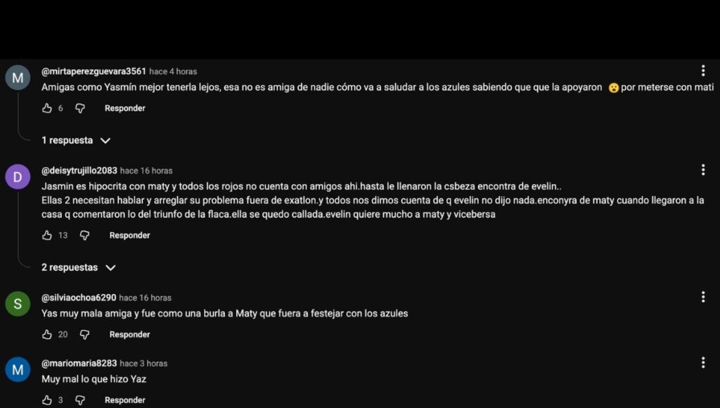 fans acusan a jazmin de traicion a mati