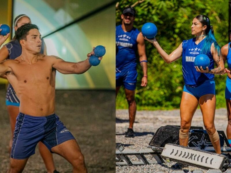 heber defiende a valery de los ataques de koke y evelyn en exatlon