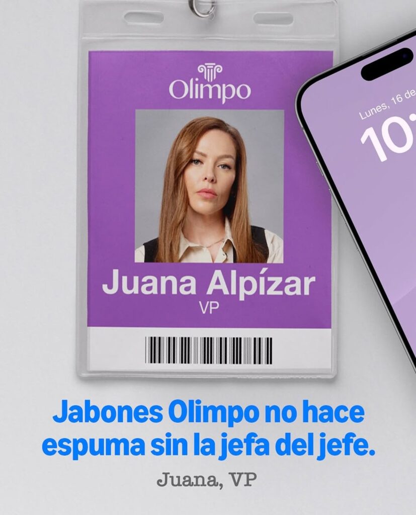 actriz que interpreta a "Juana" en La Oficina México