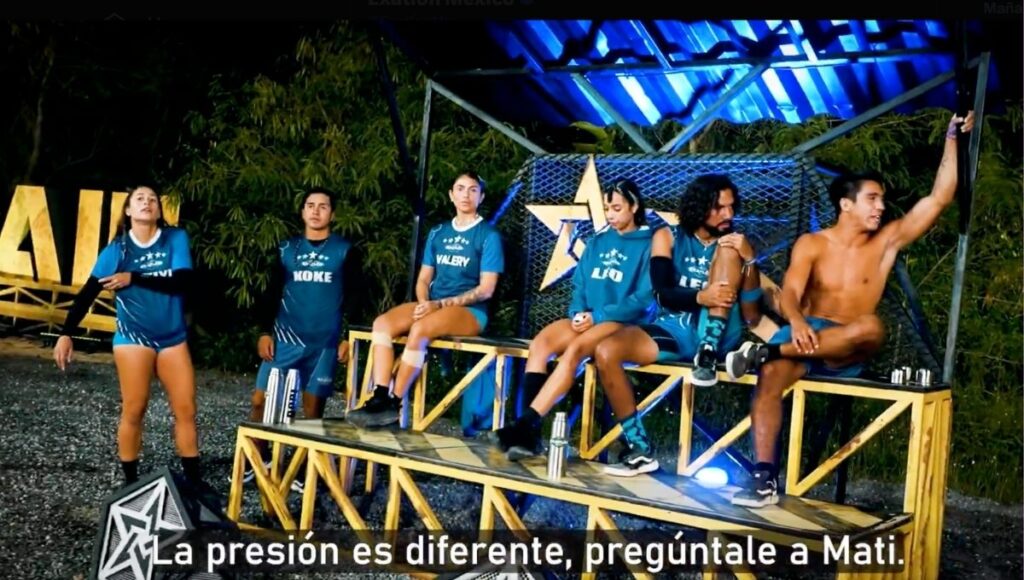 mati pelea con alexis en exatlon mexico