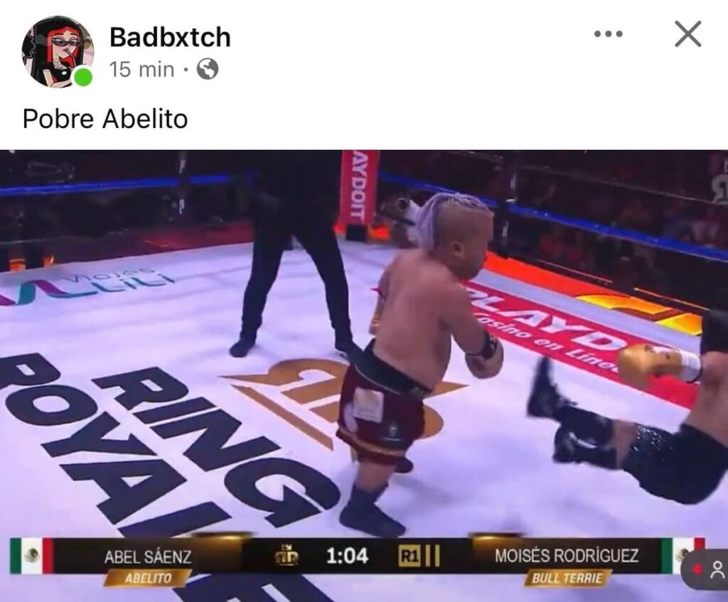 Meme de Abelito en Ring Royale 2026