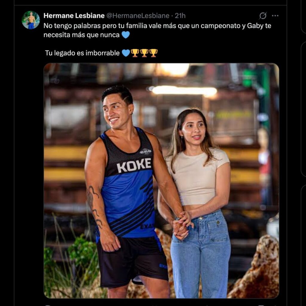 por que eliminaron a koke de exatlon mexico