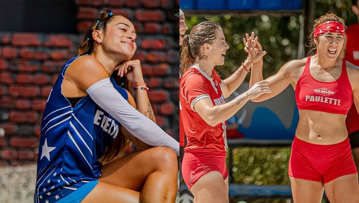 reaccion de evelyn al gesto de mati y paulette en exatlon