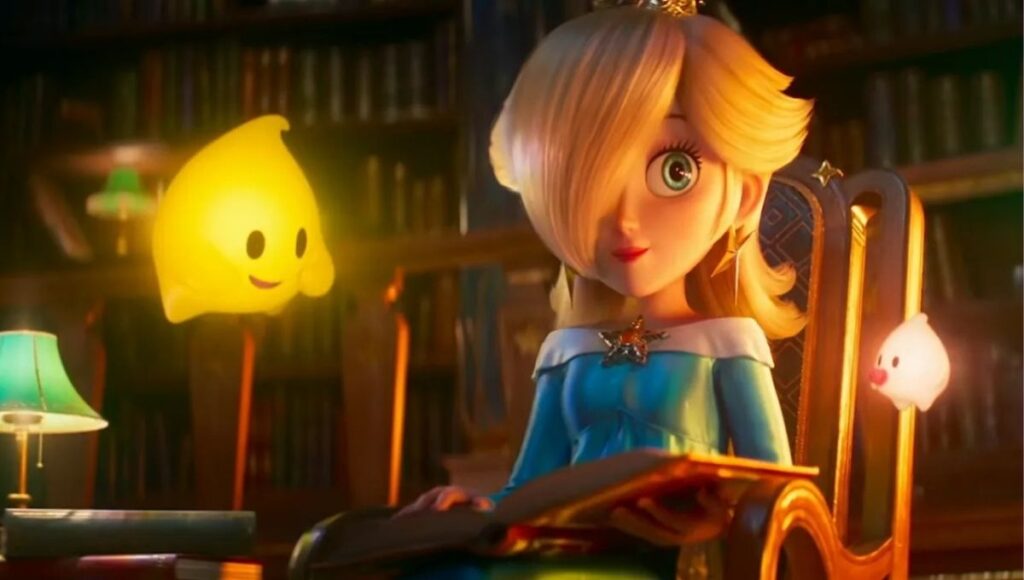 super mario galaxy escena postcreditos