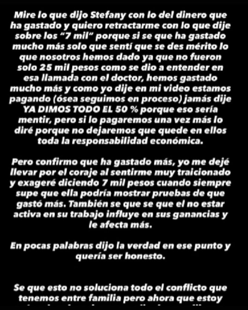 Juan de Dios Pantoja responde al video de Steff Loaiza