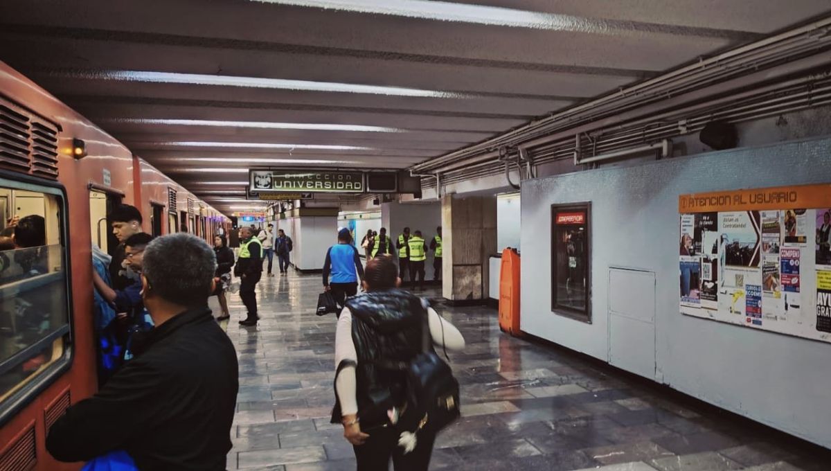 Caída de personas en escaleras eléctricas Línea 3 del Metro