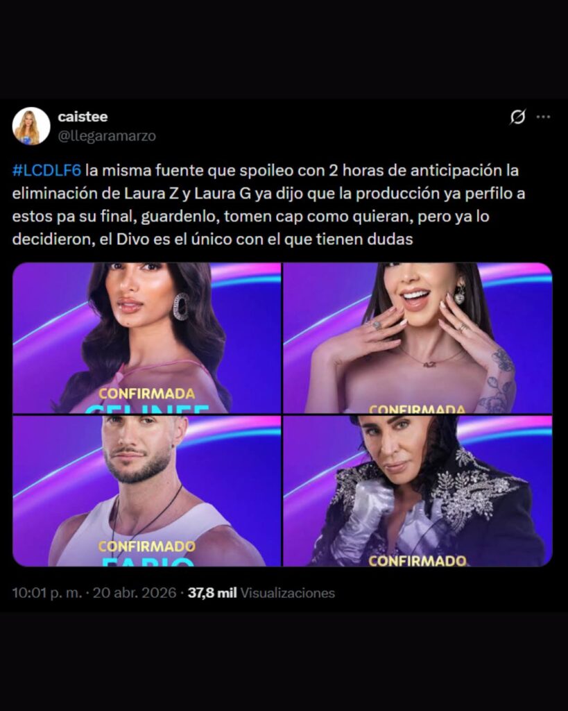 Telemundo ya tiene a sus finalistas de La casa de los famosos 2026