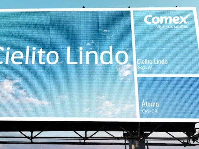 Ganem México y Comex PPG convierten el cielo en un catálogo de color en tiempo real