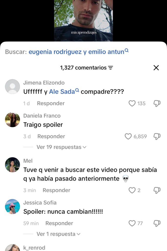 emilio antun ale sada infidelidad