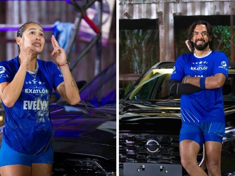 Azules Ganadores del auto en Exatlón México hoy domingo 12 de abril