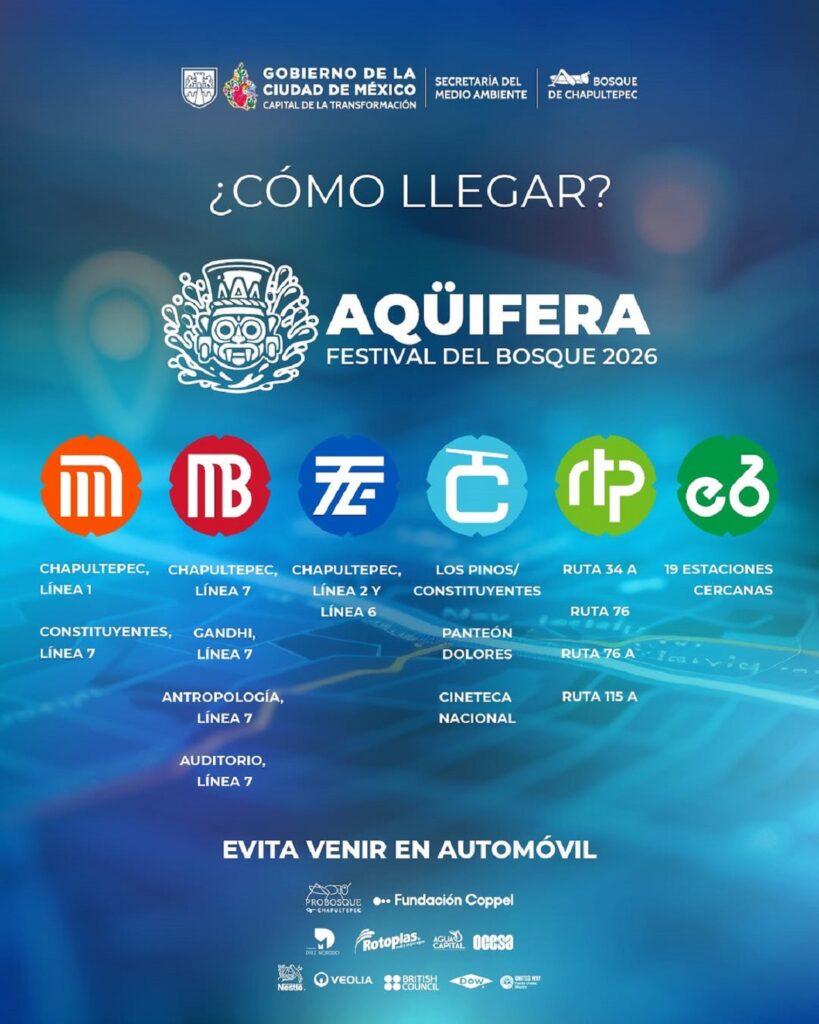 Fechas y cartelera del Festival del Bosque Chapultepec 2026