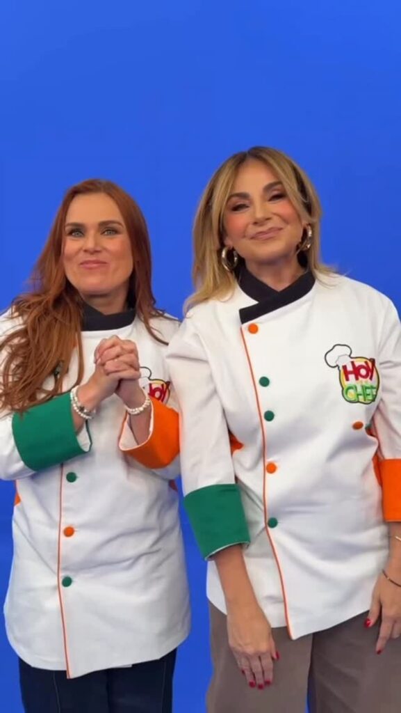 Elizabeth Álvarez y Gloria Sierra en Hoy Soy El Chef